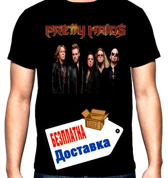 Prety maids, band, мъжка тениска, 100% памук, S до 5XL